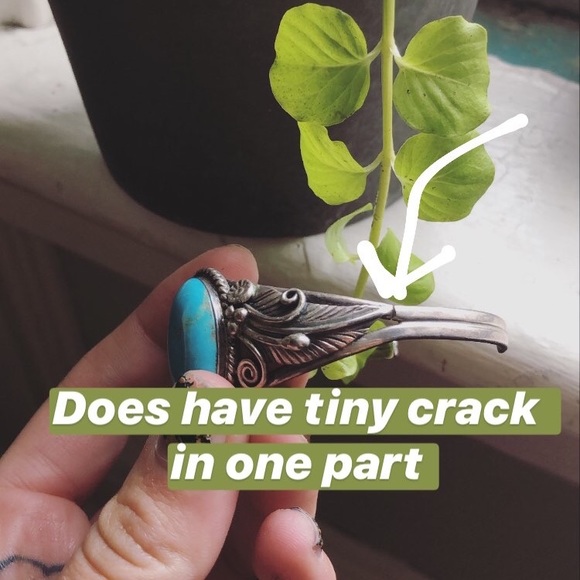 Vintage Turquoise Cuff - Picture 3 of 4